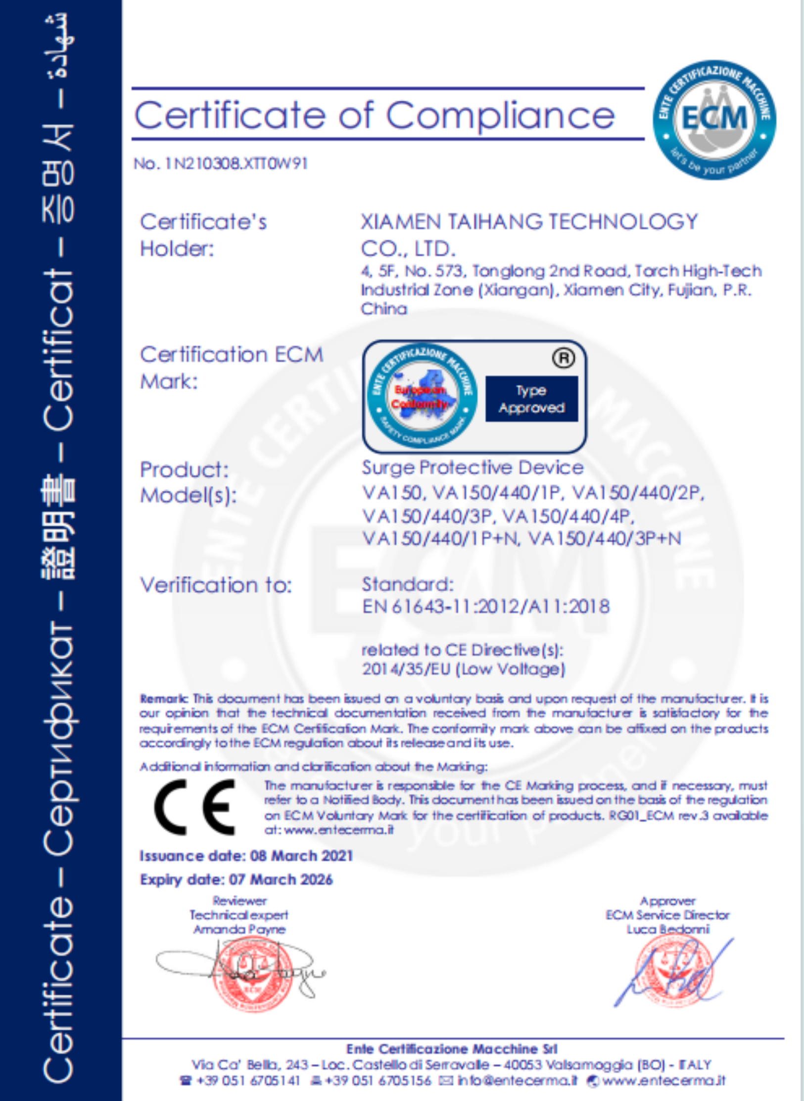 CE Certification