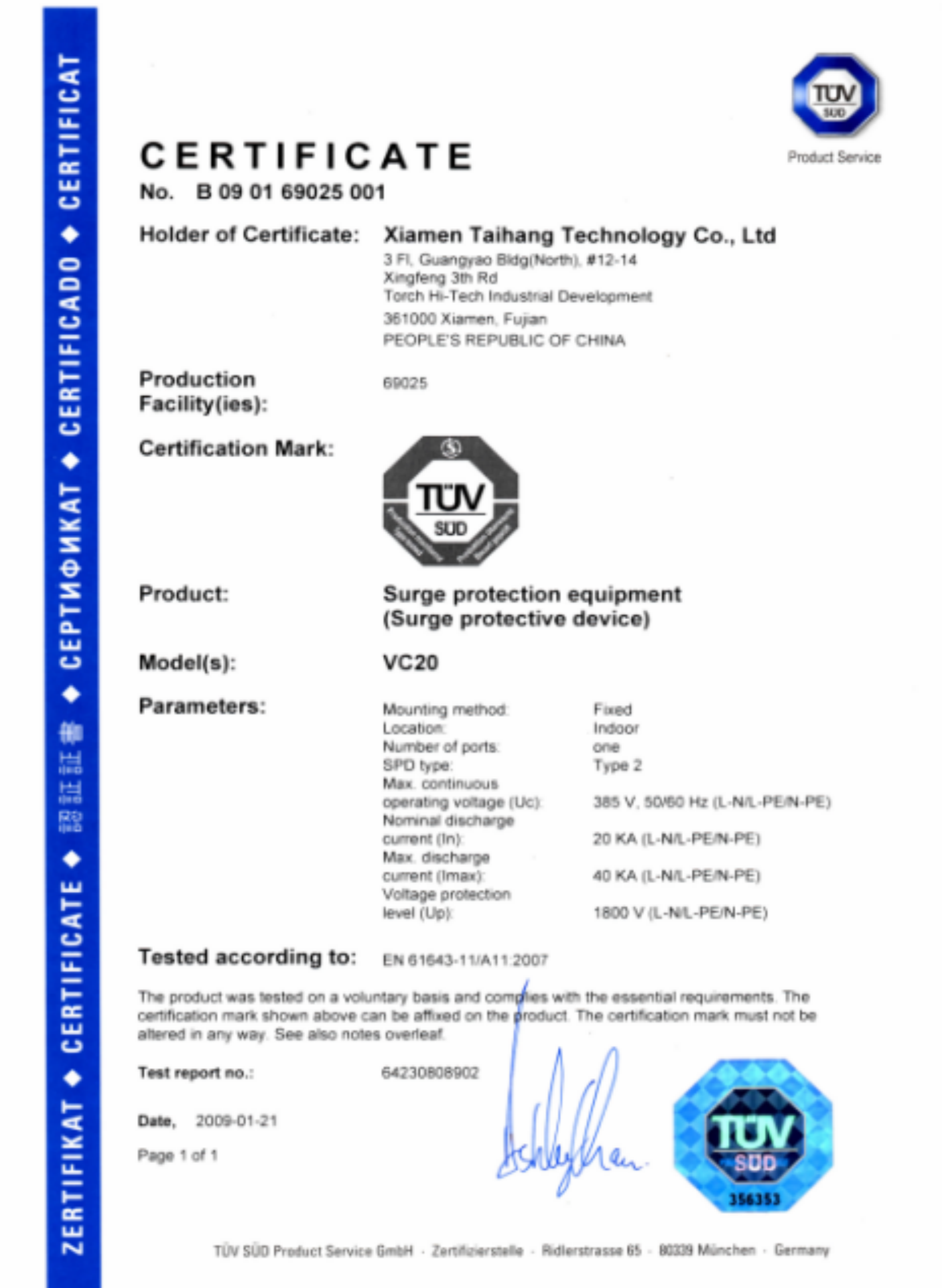 CE Certification